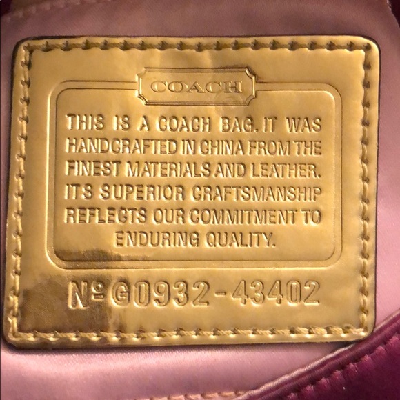 Coach handbag - Picture 4 of 5
